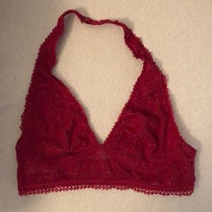 Victoria’s Secret Red Halter Bralette